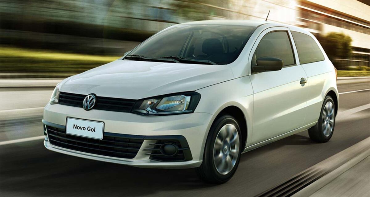 Solo disponible para plan de ahorro, el VW Gol arranca en los $ 3.205.500 (Trendline manual) y asciende hasta los $ 3.442.250 (Trendline Tiptronic).