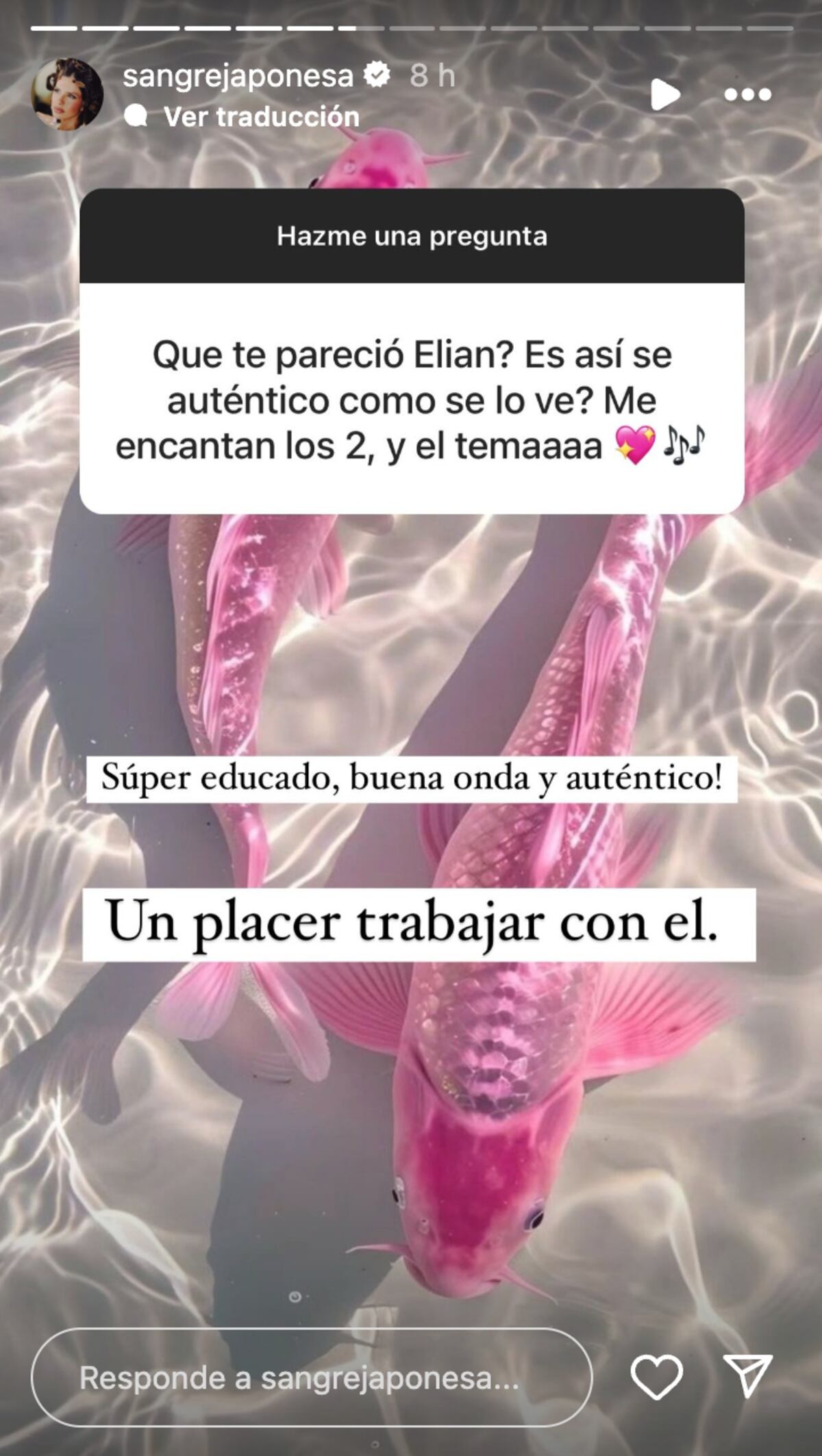 La China Suárez contó su impresión al conocer a L-Gante y trabajar con él. (Foto: captura de pantalla)