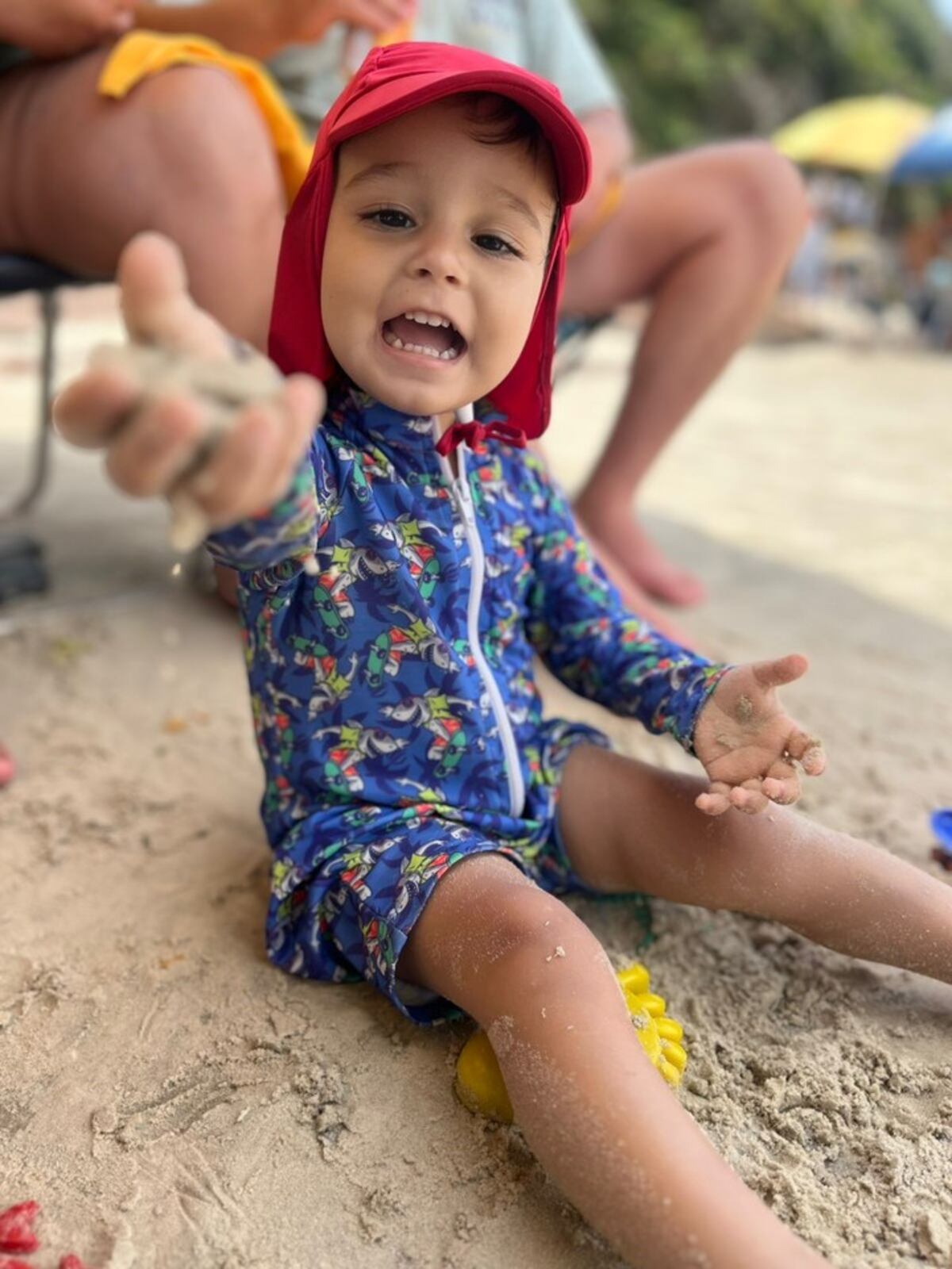 Felipe, de 2 años, está internado en Brasil con un grave diagnóstico. (Clarín)