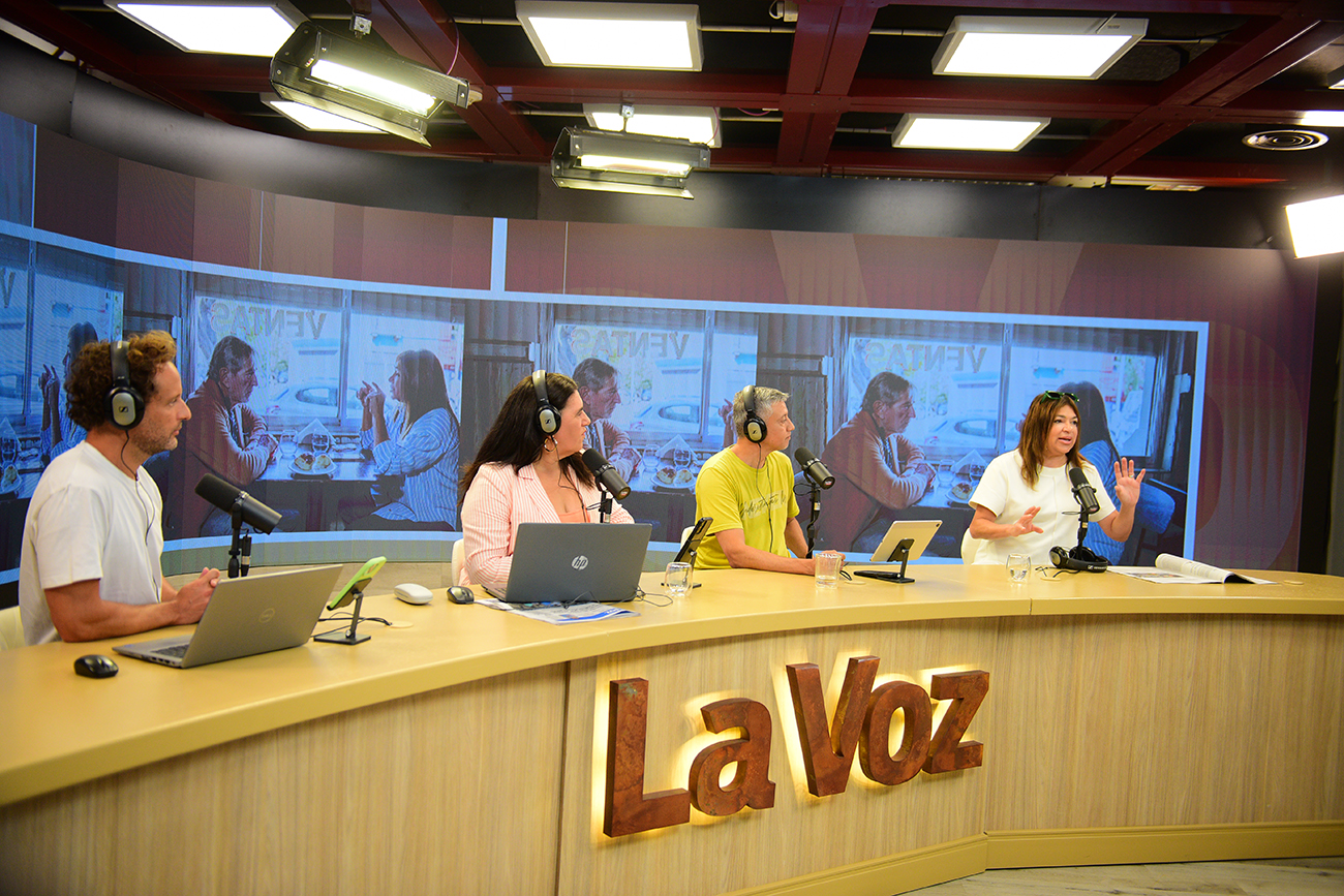 Claribel Medina actríz en el streaming de la Voz. (José Gabriel Hernández / La Voz)