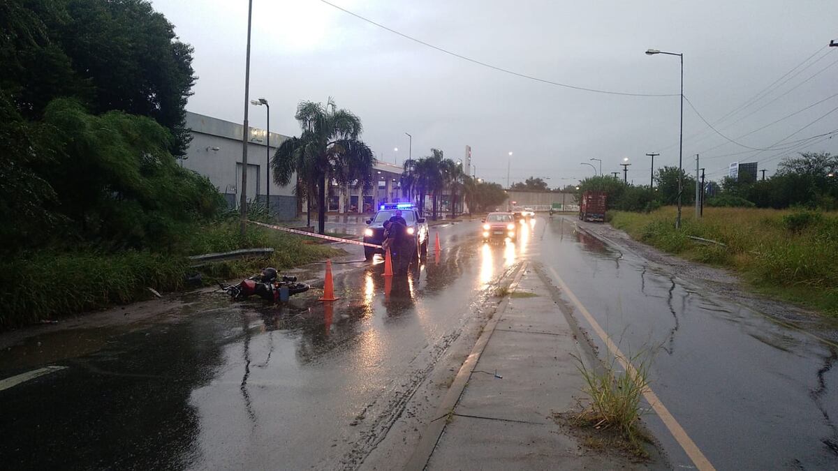 Choque en avenida Japón. (Policía)