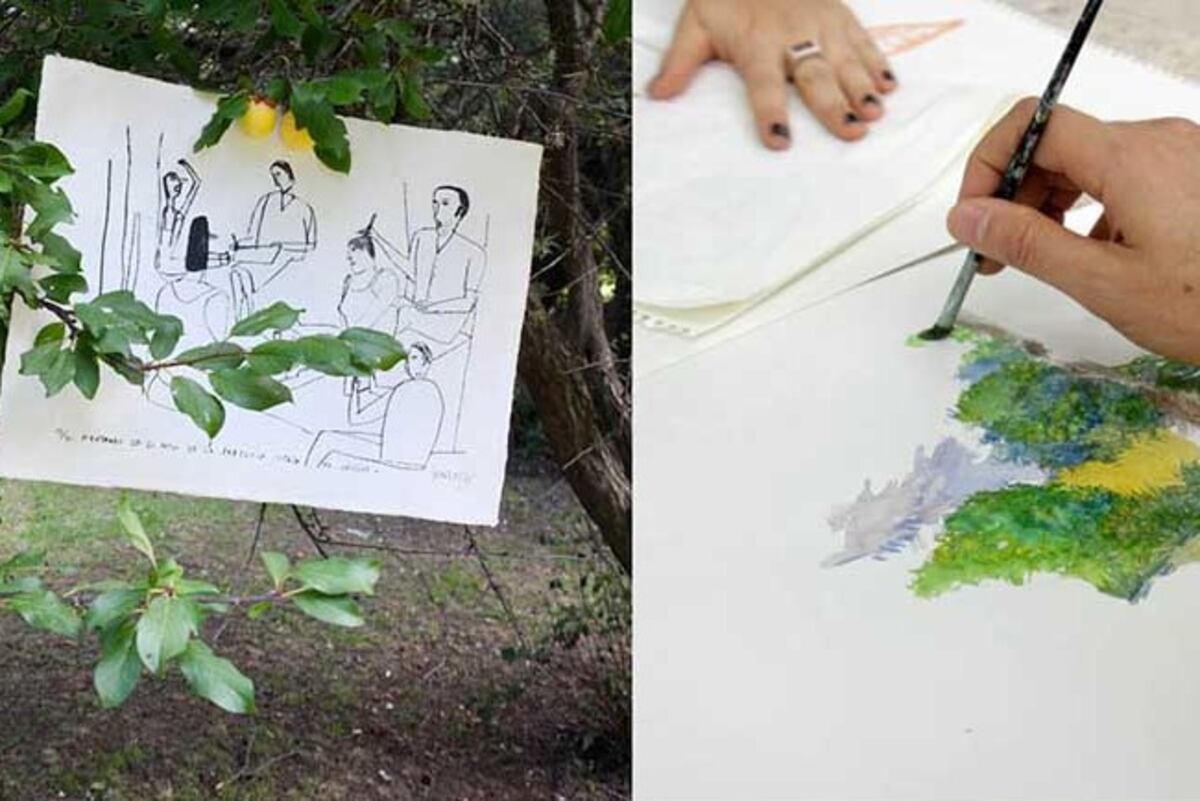 La Galería Júpiter organiza un Taller de arte en las Sierras (Foto: Galería Júpiter)