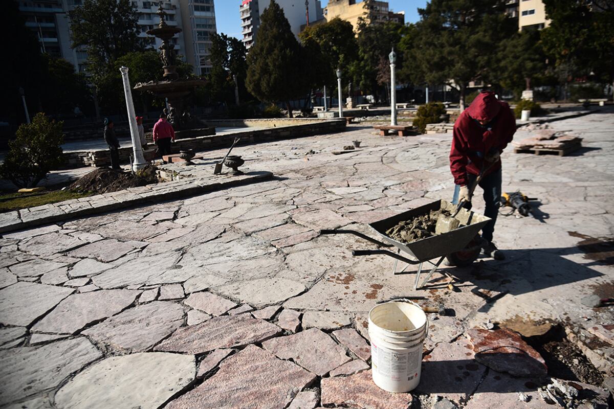 Avance de Obra de plaza Colón Foto: (Pedro Castillo / La Voz)