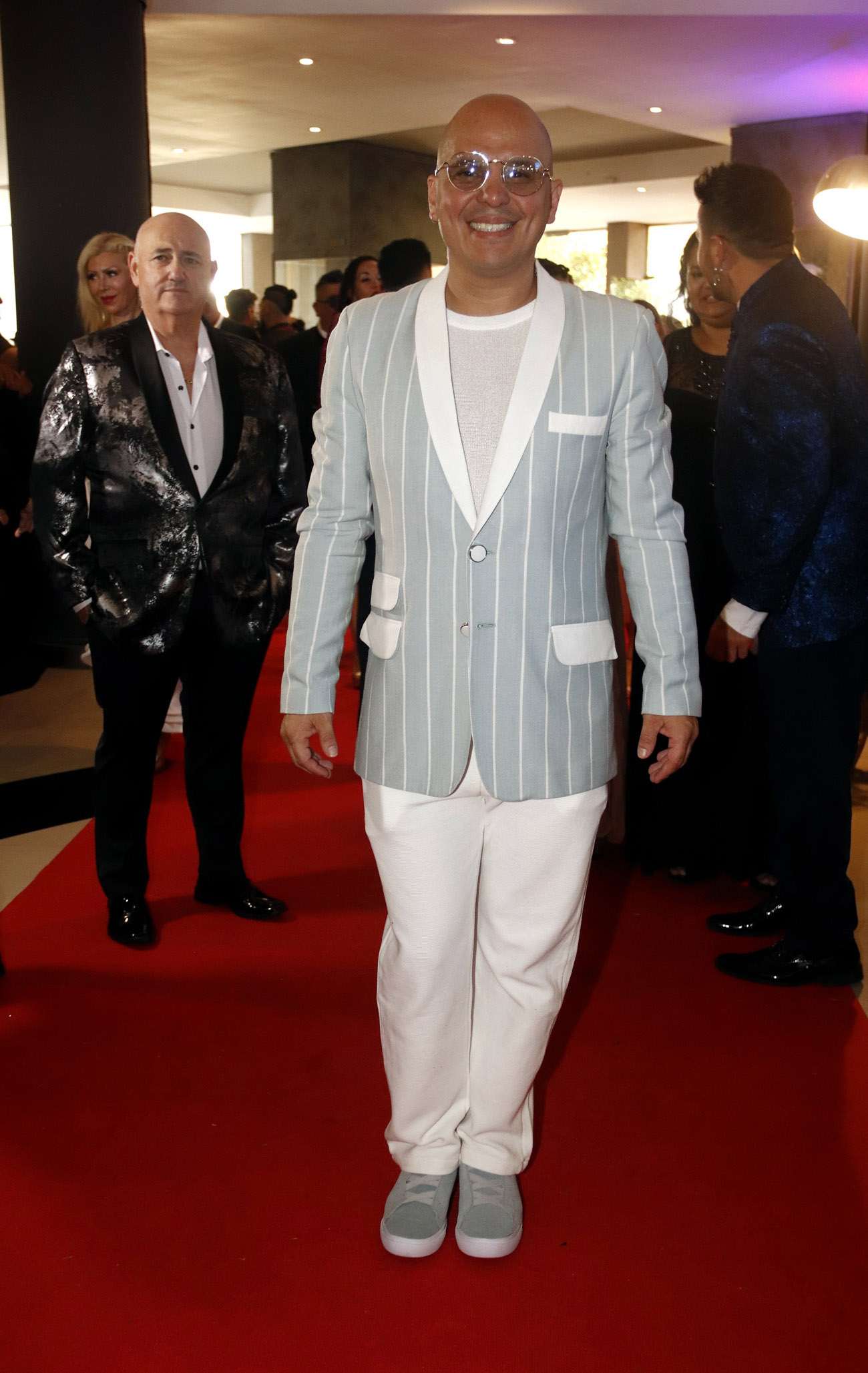 La alfombra roja en la entrega de los Premios Carlos 2026 en Carlos Paz.  (La Voz)