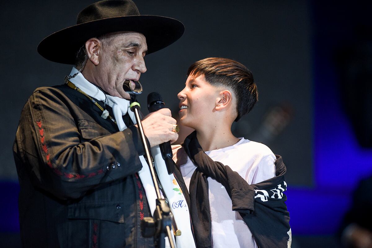 El Chaqueño Palavecino en el Festival Nacional del Folklore de Cosquín 2024. (La Voz)