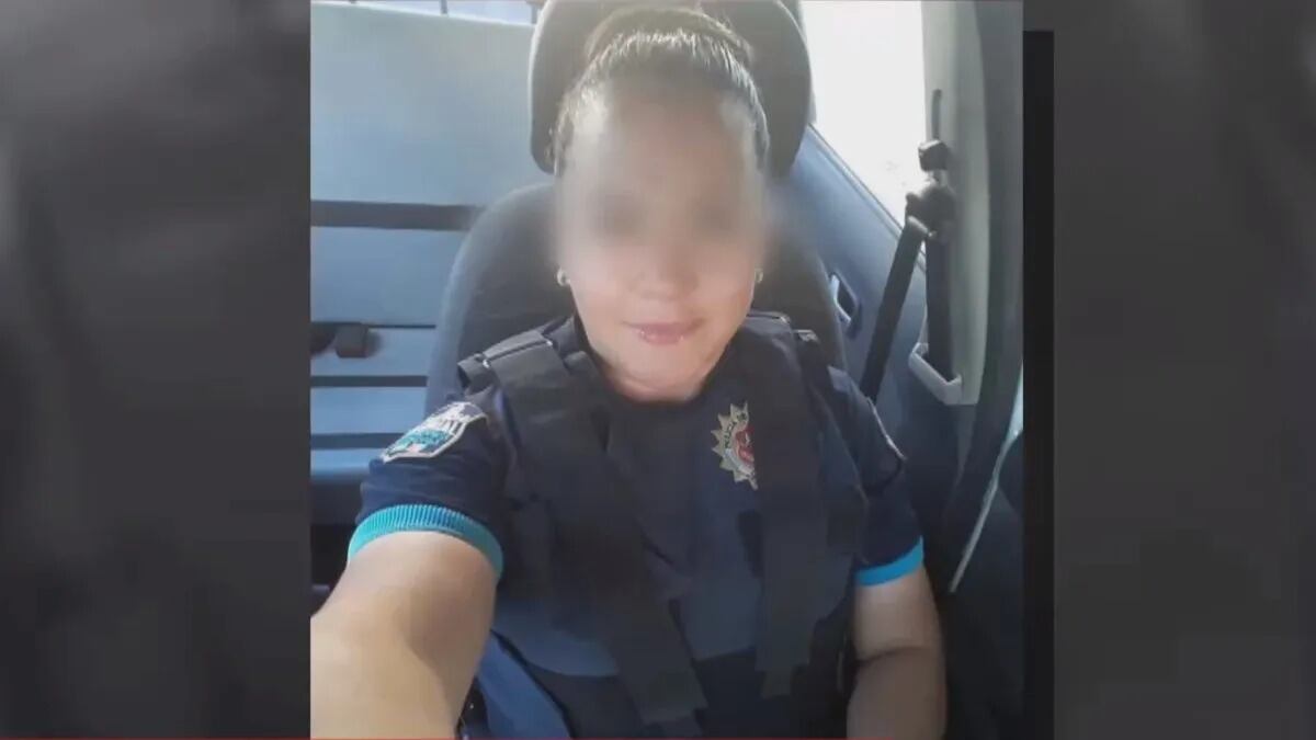 Policía Maira Barreto.