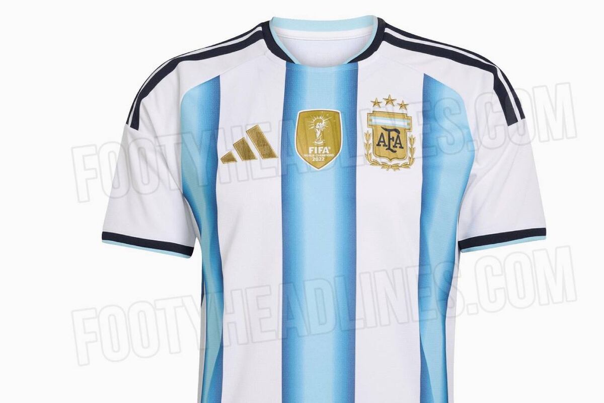 La nueva camiseta de la selección para el Mundial 2026 (Footy Headlines)