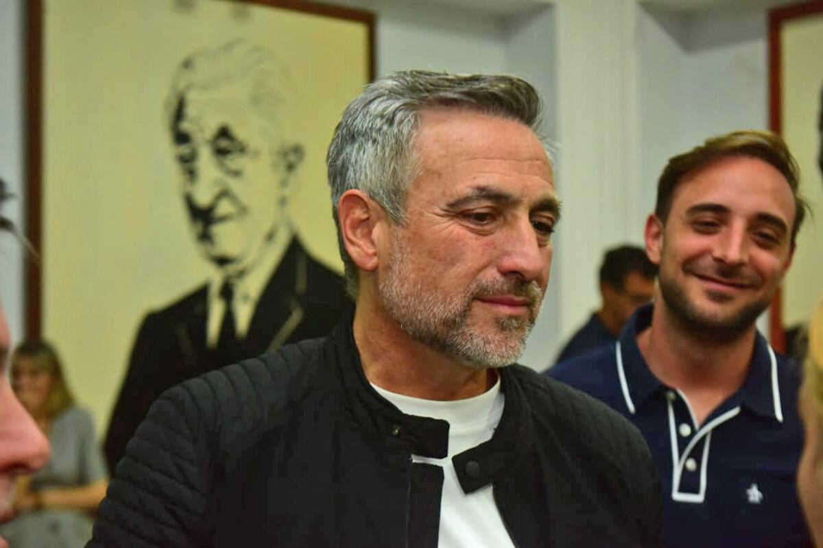 Elecciones Legislativas 2025. Ramón Mestre de la UCR en la Casa Radical. (Nicolás Bravo / La Voz)