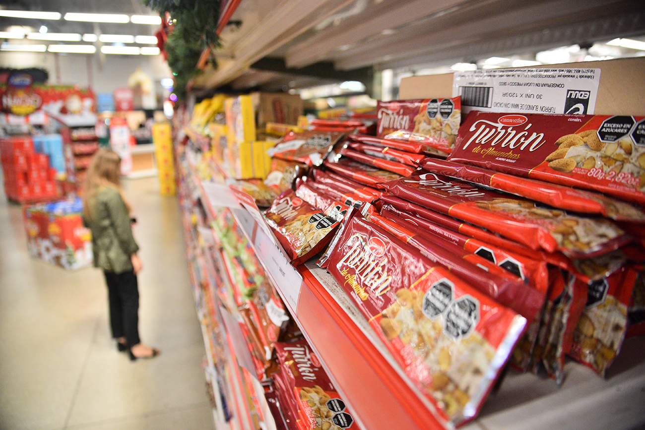 Compras navideñas.
Productos comestibles tipicos para la mesa de Navidad
(Pedro Castillo / La Voz)
