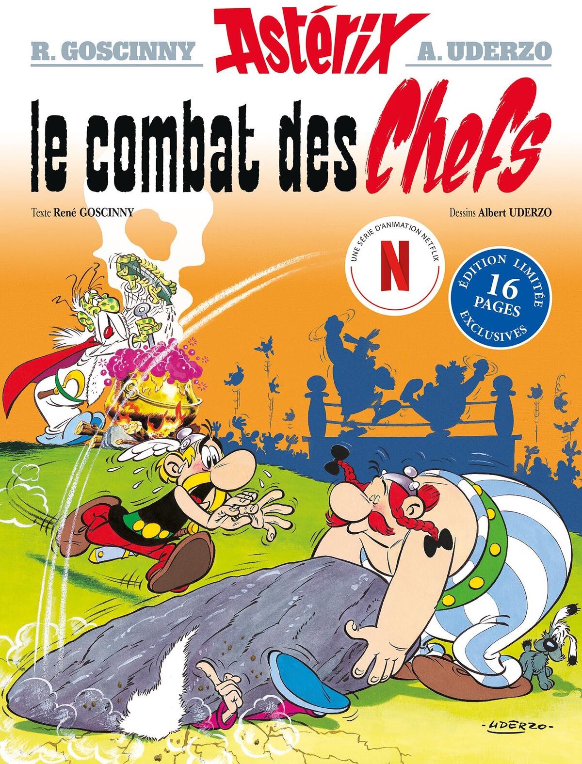 Portada de "El combate de los jefes", reeditado en 2025 pero con el arte original del 66.