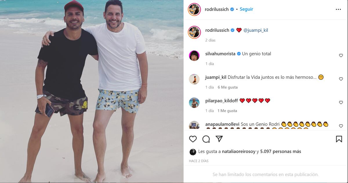 (Instagram Rodrigo Lussich)