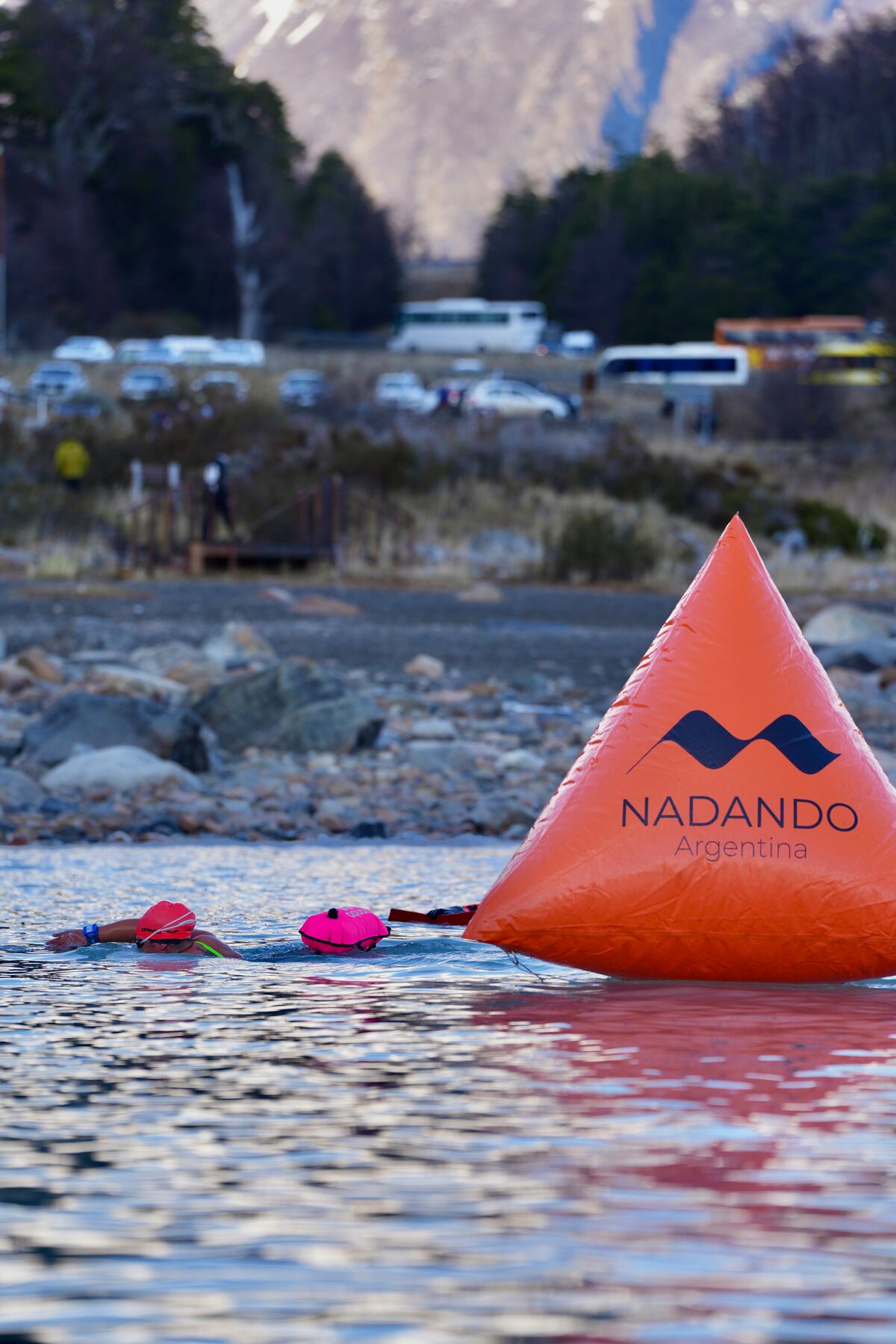 Gabriela Quevedo y su nado en aguas abiertas gélidas.