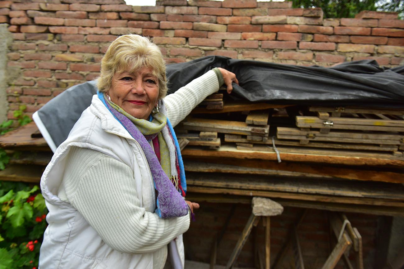 Nuestro Hogar 3. Yolanda sueña con ampliar su merendero para ayudar a los chicos y a las chicas de su barrio (José Hernández/La Voz).