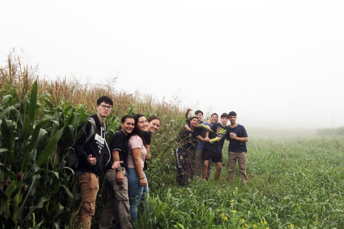 Río Cuarto. Primera chocleada solidaria en la UNRC (Gentileza Facultad de Agronomía y Veterinaria).