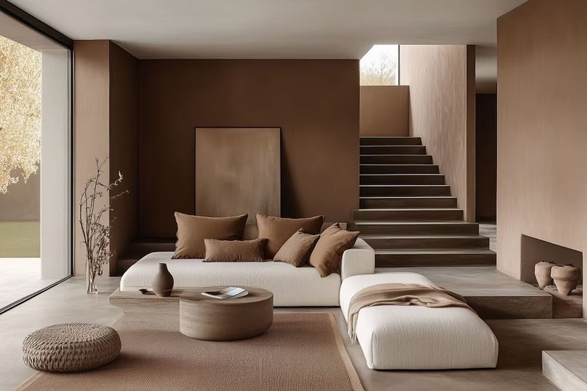 El “Mocha mousse” ha sido elegido como el color Pantone de 2025. Adobe Stock.