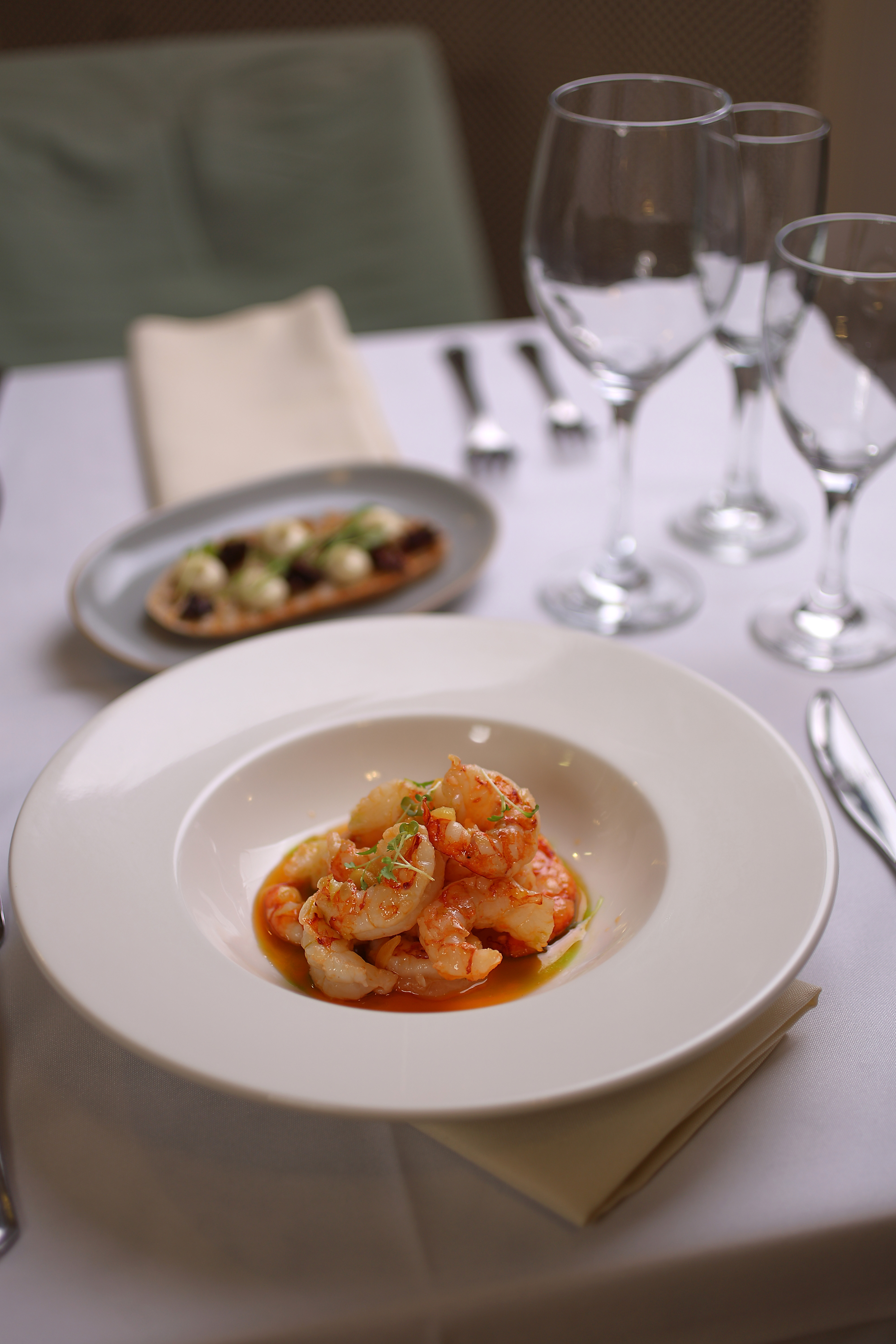 Langostino al ajillo 18 JULIO 2025