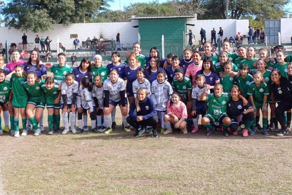 El primer amistoso sub 11 de la LCF entre Parque y Alianza (Pablo Torrijos)