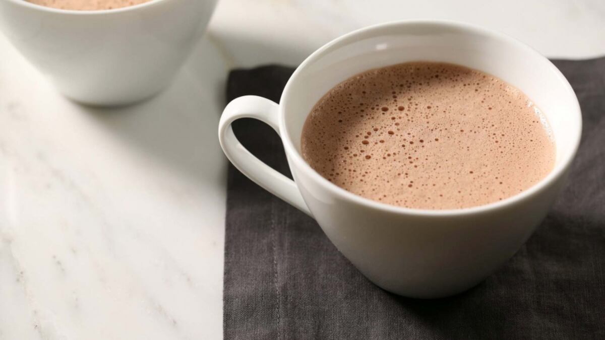 Chocolate caliente. (Télam)