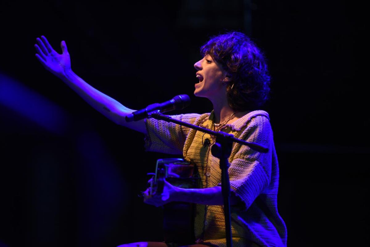Zoe Gotusso estrenará formato banda en el festival. (Facundo Luque).