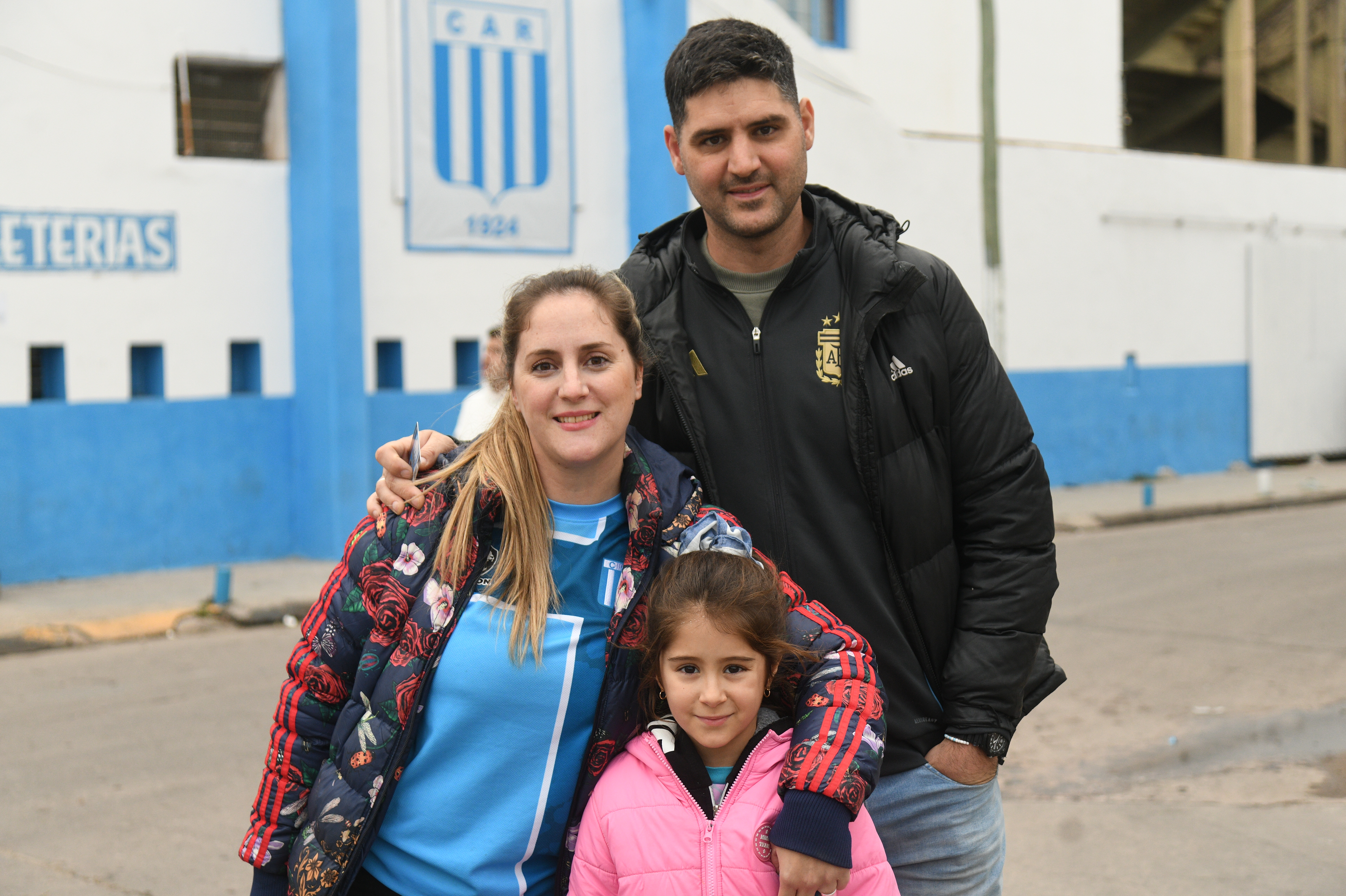 Cara 'e Cancha de Racing en la previa del partido con Platense. (Ramiro Pereyra / La Voz)