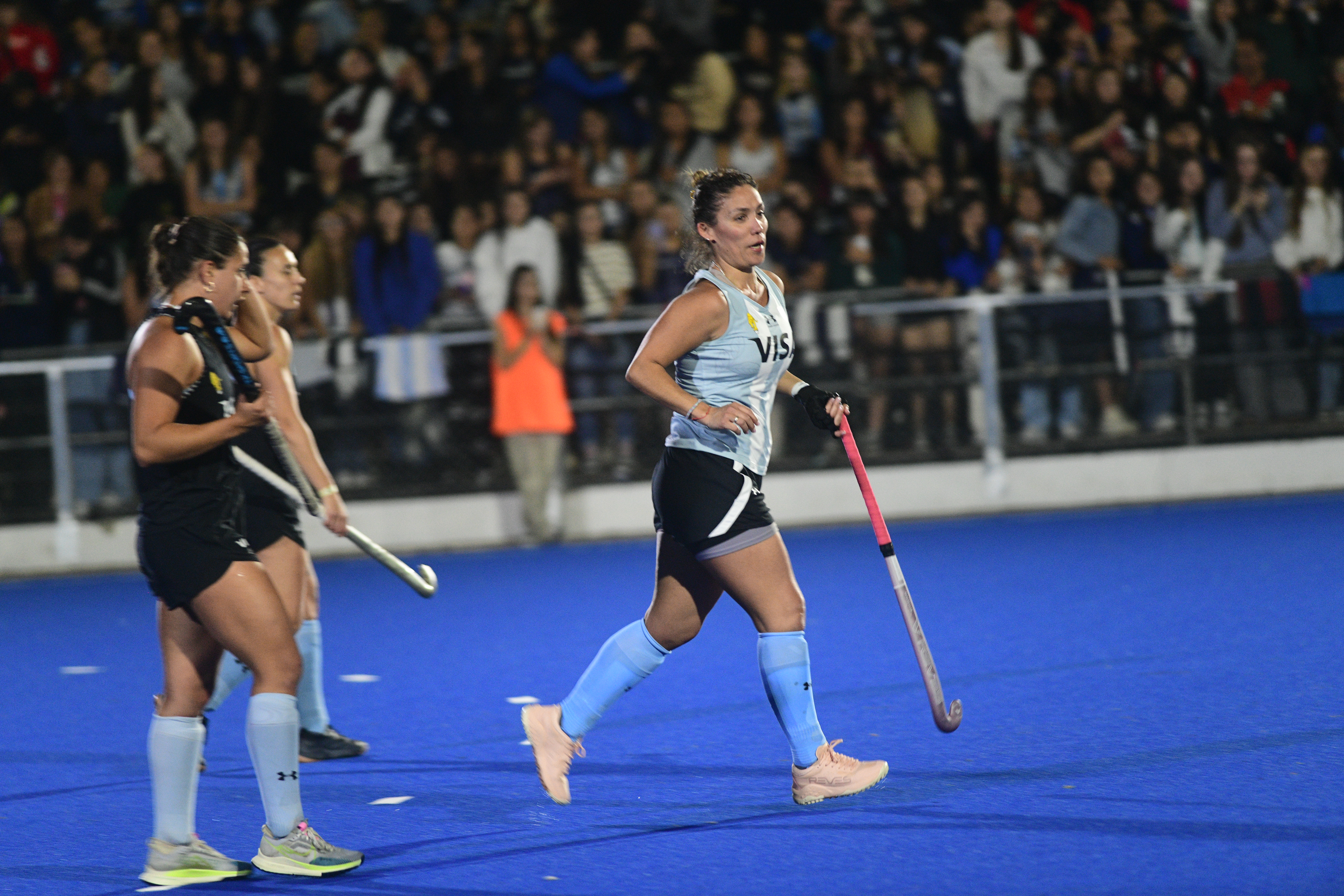 Soledad García en la reinauguración del estadio Provincial que lleva su nombre. (Javier Ferreyra / La Voz)