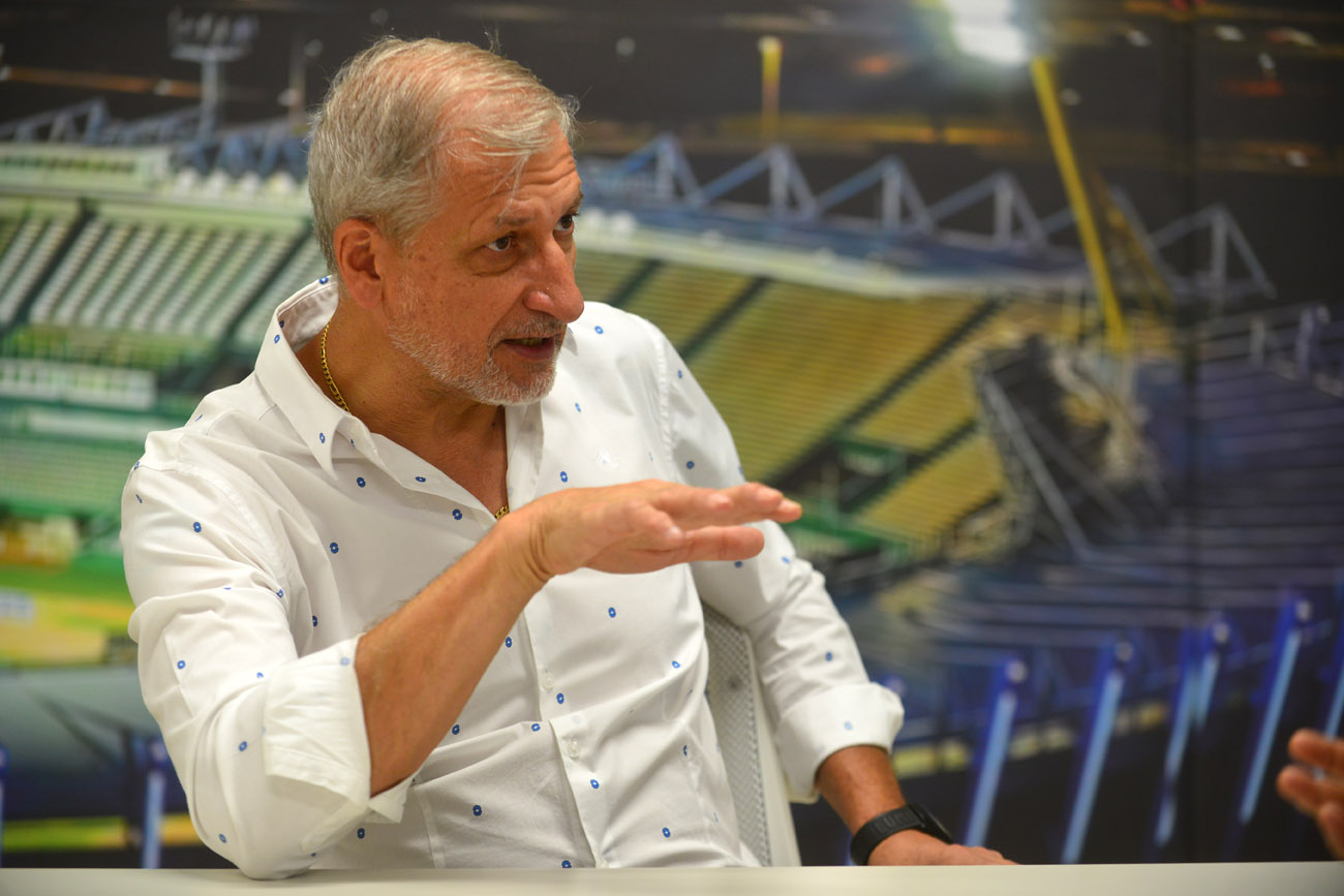 Entrevista a Héctor Oscar "Pichi" Campana, presidente de la Agencia Córdoba Deportes. (Nicolás Bravo / La Voz)