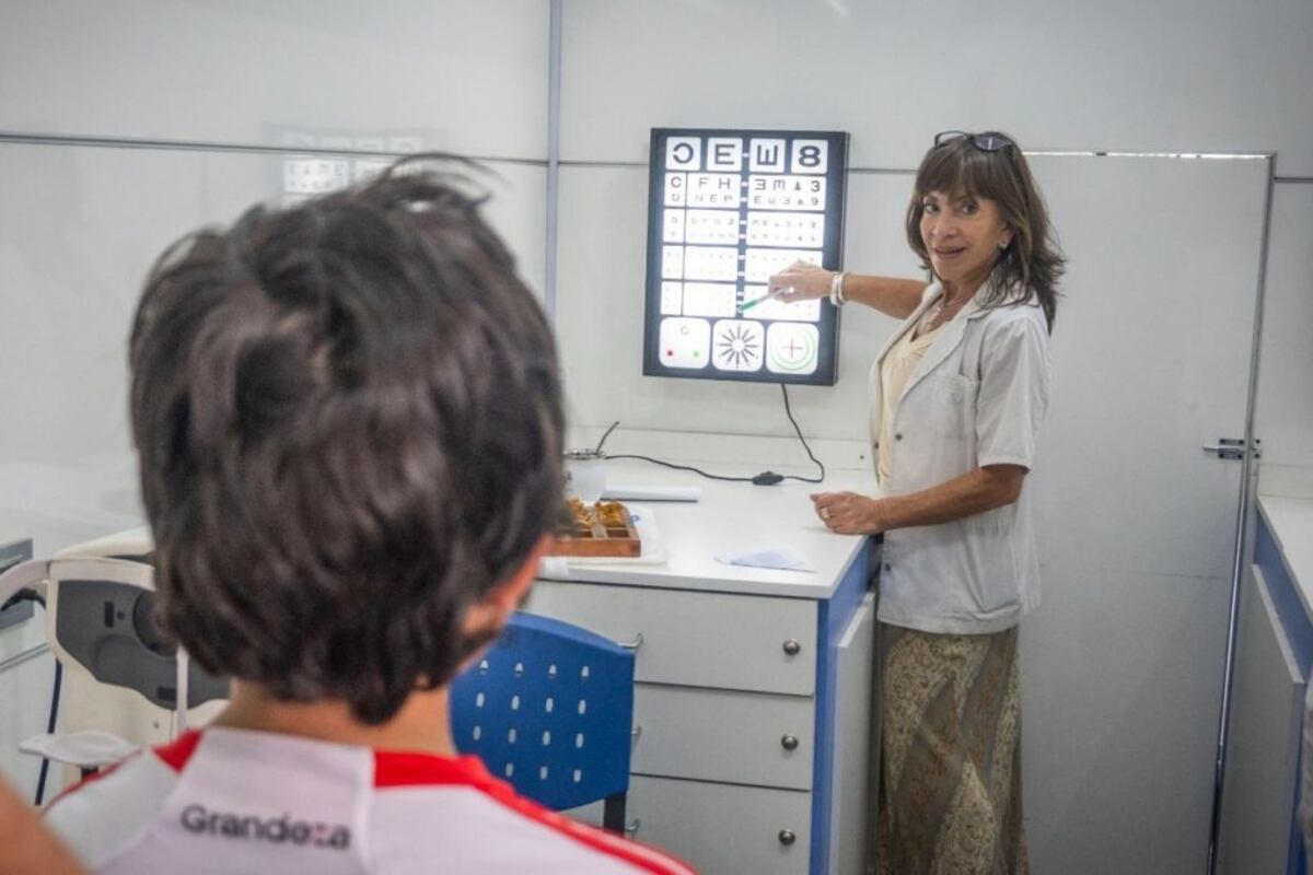 En la ciudad de Córdoba se realizan controles oftalmológicos gratuitos (Gentileza Gobierno de Córdoba)