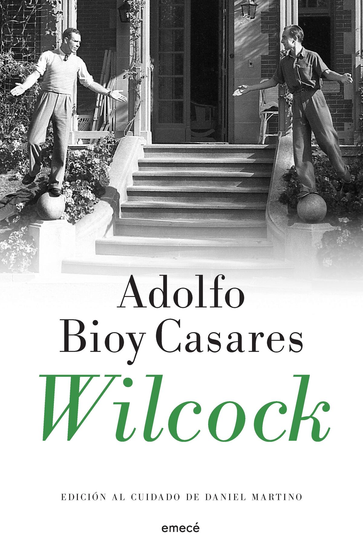 Wilcock, tapa de libro de Adolfo Bioy Casares