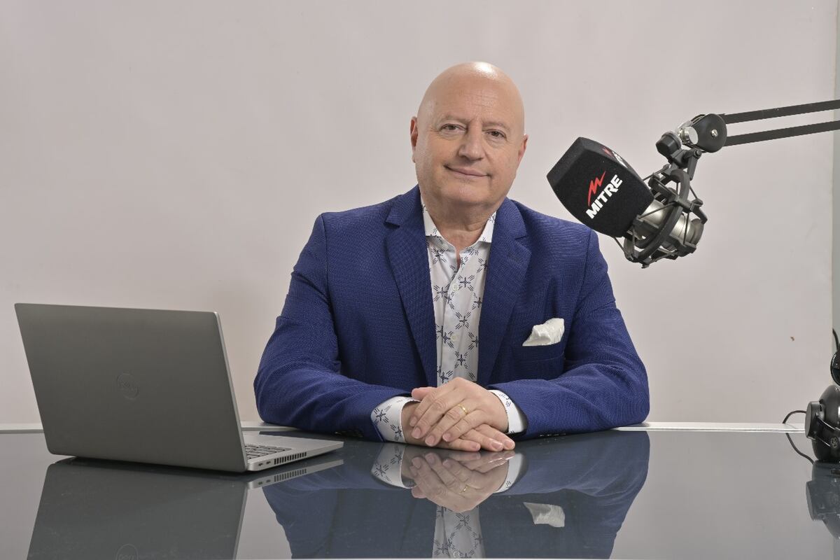 Jorge "Petete" Martínez, conductor de radio Mitre Córdoba.