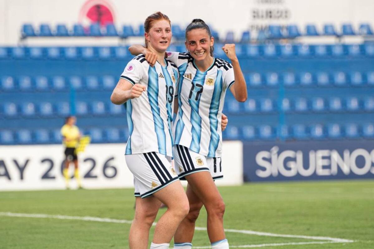 Denise García Rojo, jugadora argentina de la sub 20 (AFA)