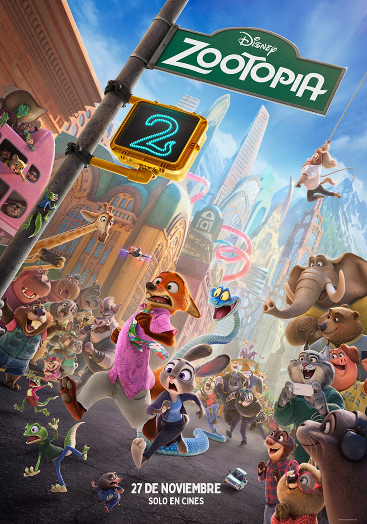 Zootopia 2 (Gentileza Walt Disney Animation Studios)