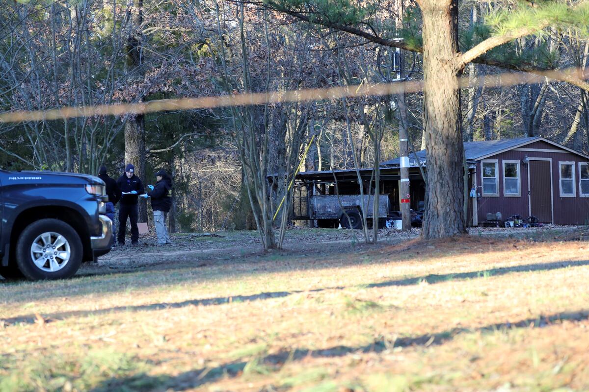 La escena del crimen. (AP/Nikki Boertman)