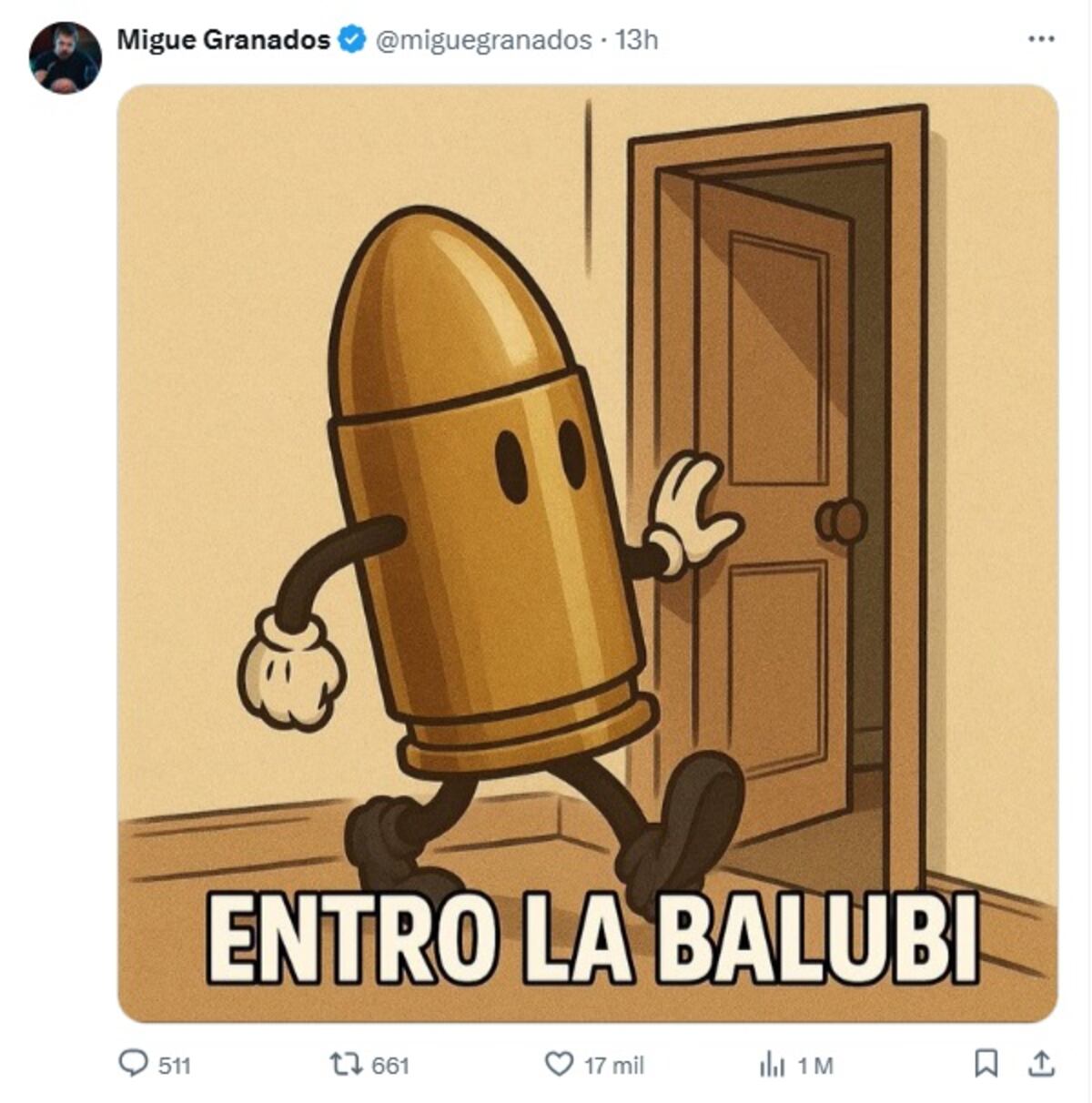Nico Occhiato y Migue Granados se cruzaron en redes tras los bots que inflaron los números de Luzu (Captura de pantalla)