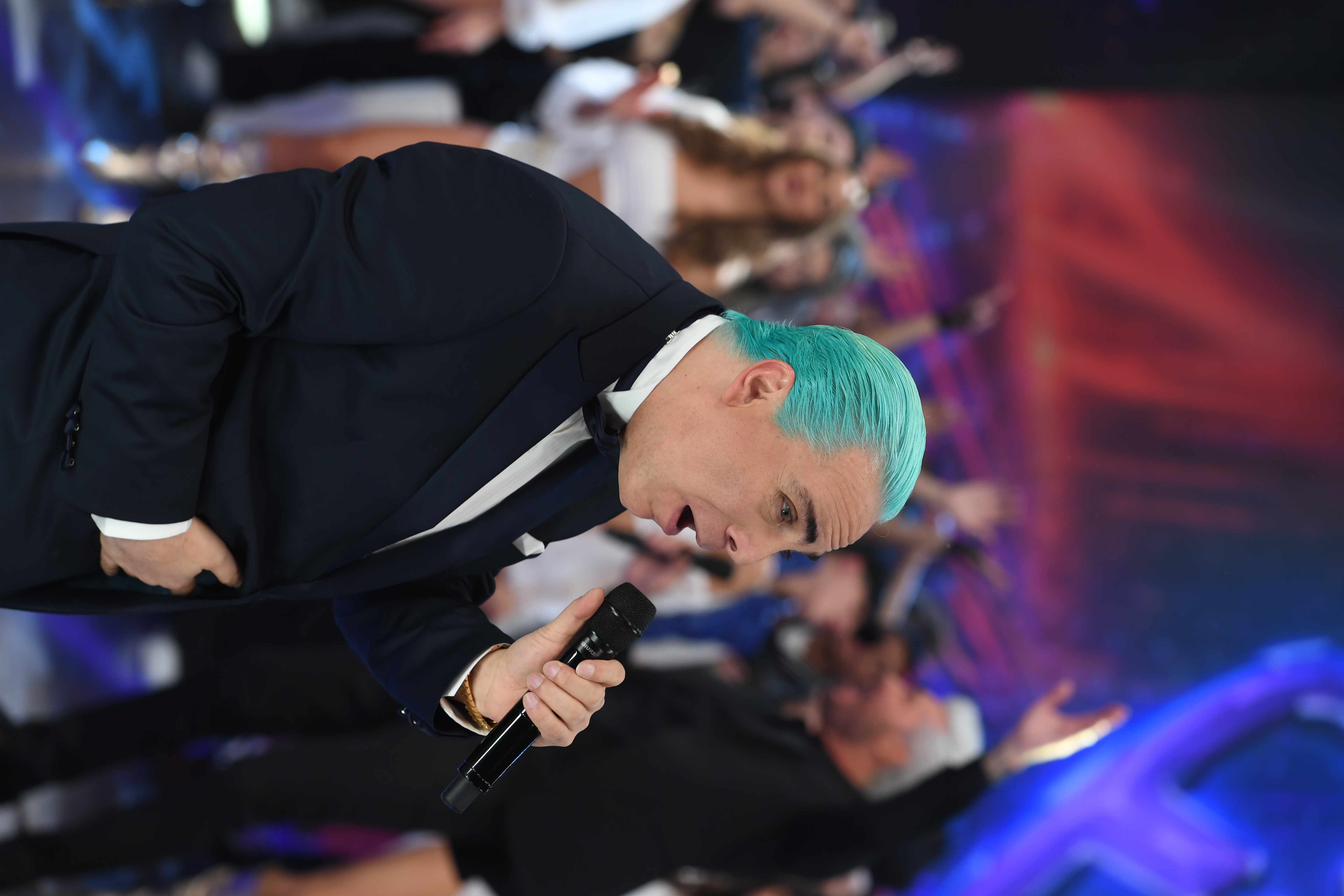 Cristian Castro en la apertura del Bailando 2023 (Foto: Prensa)