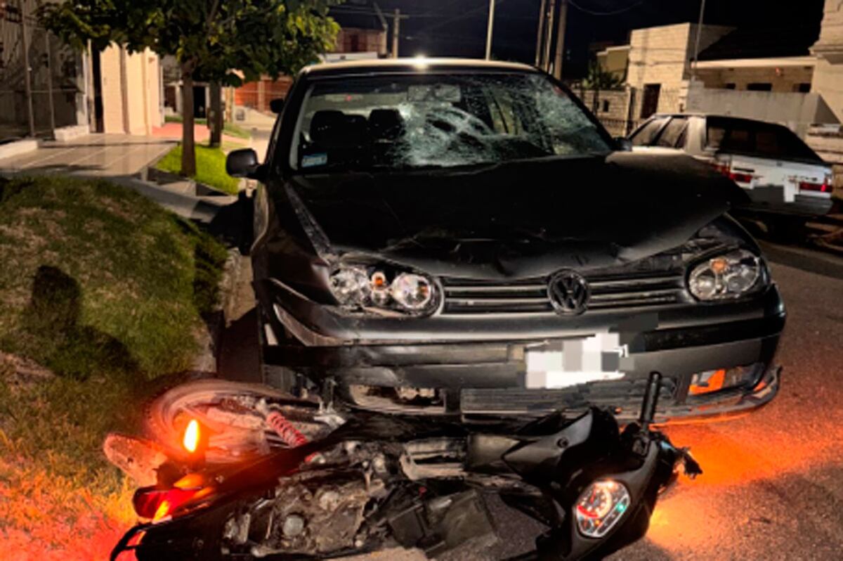 La escena del siniestro fatal. (Policía)