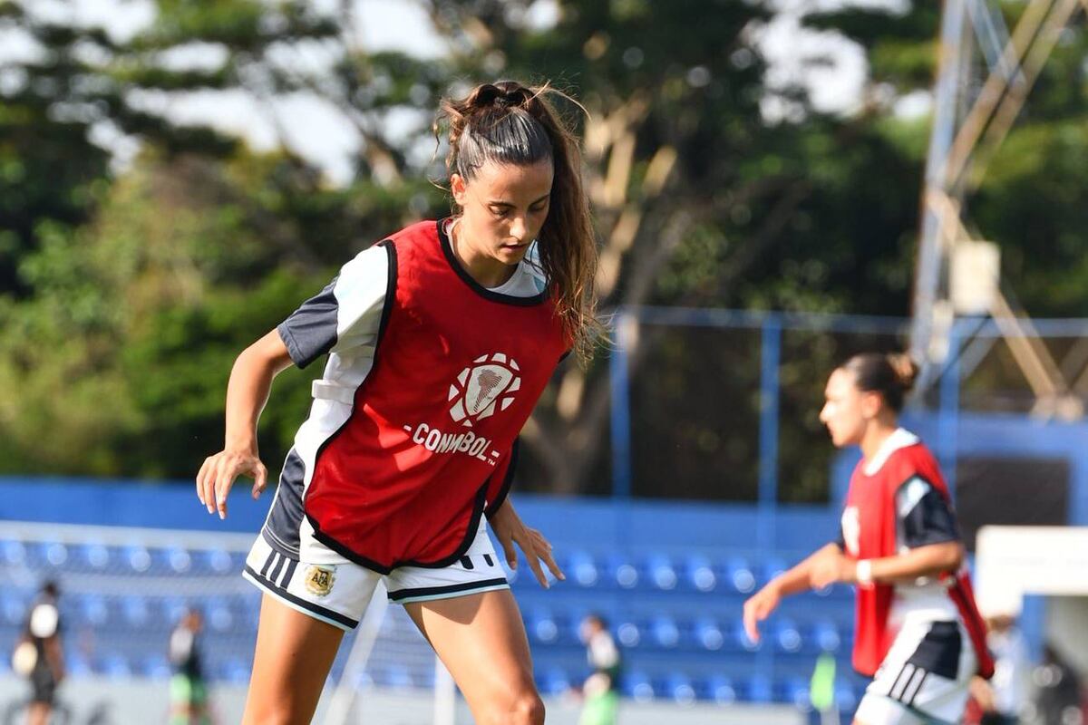 Denise García Rojo, jugadora argentina de la sub 20 (AFA)