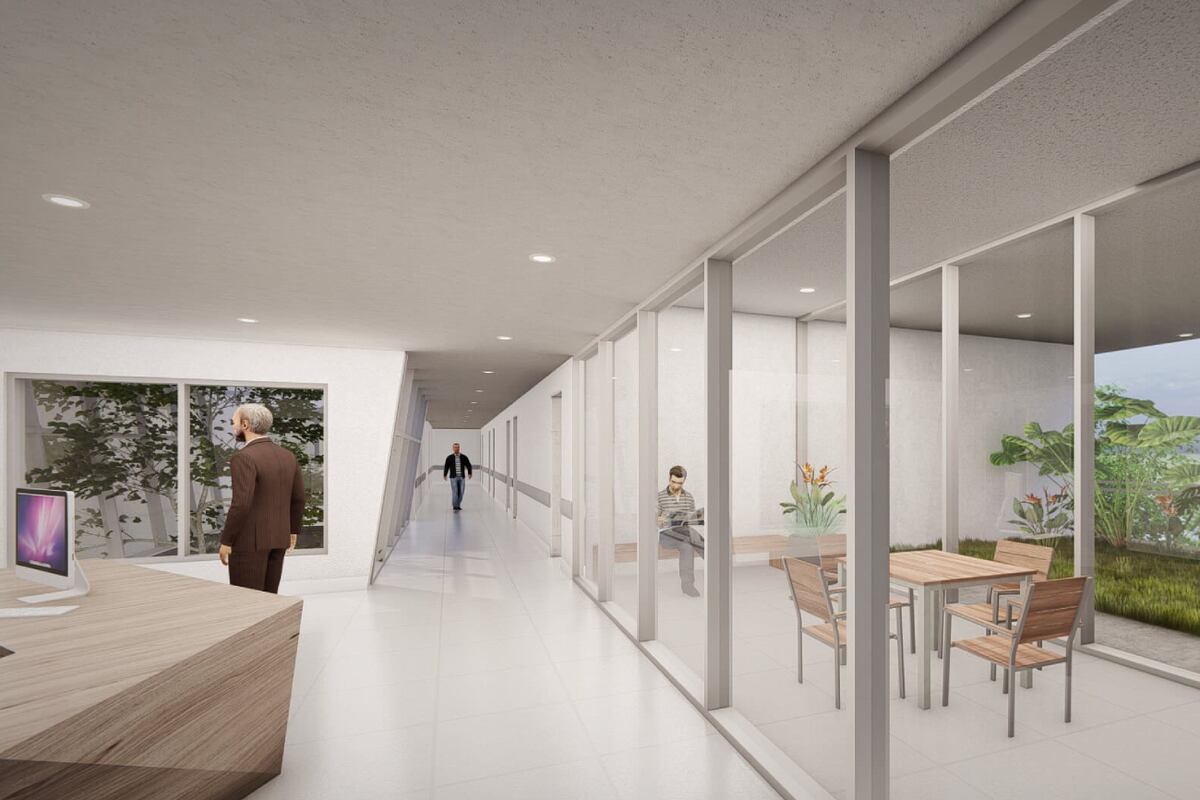 El nuevo Sanatorio Allende Campus de Salud proyectado para 15 años.