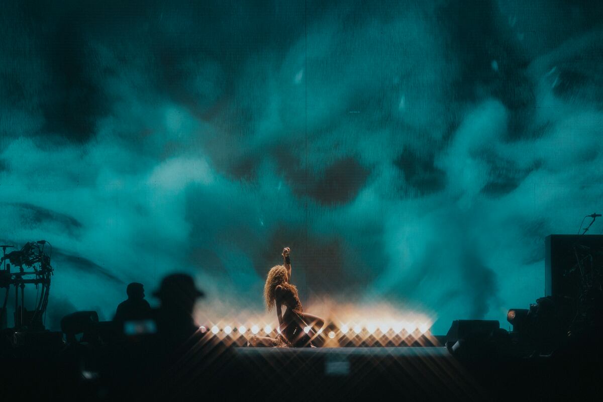 Shakira en su segunda fecha en Argentina (Gentileza Fenix  Entertainment / Chule Valerga)