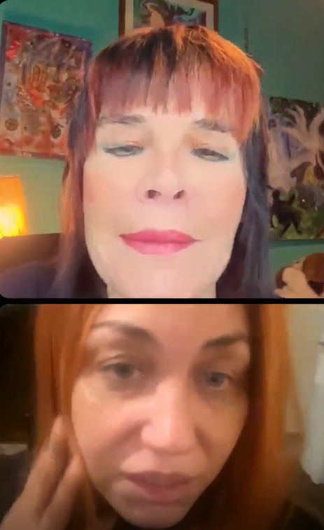 En un vivo de Instagram las cantantes: Lourdes Fernández y Fabiana Cantilo charlaron sin tapujos