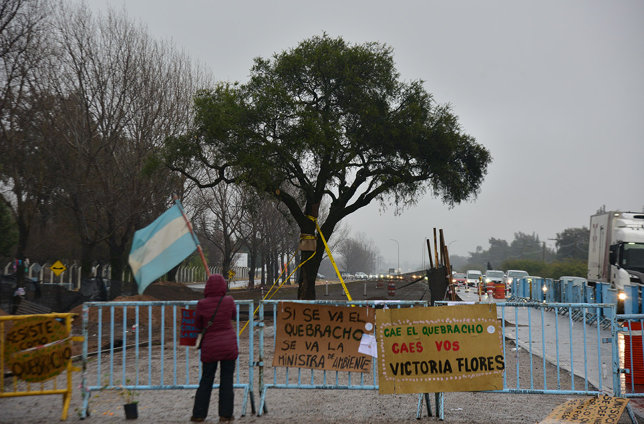 Los vecinos de Villa Allende resisten su traslado. (José Gabriel Hernández / La Voz)