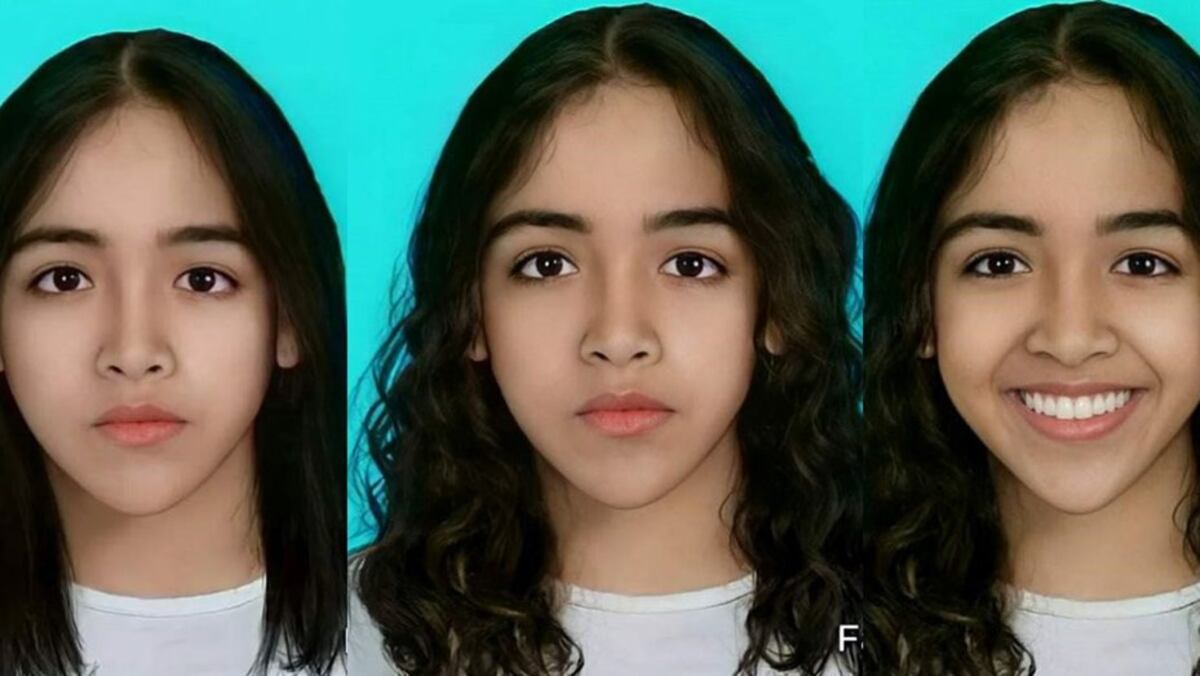 Sofía Herrera. Así creen que puede ser su aspecto hoy, con 17 años.