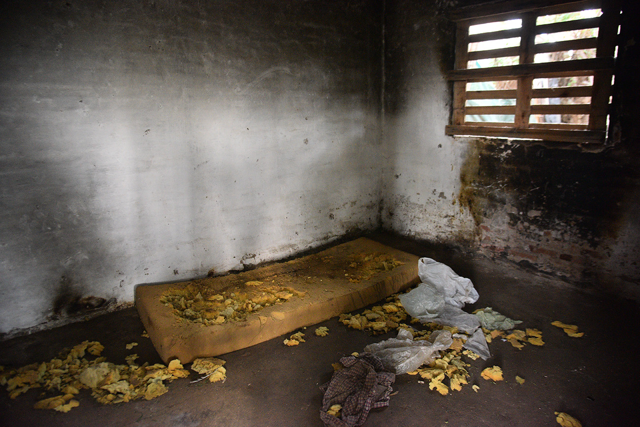 Lugar donde vive Pepe un hombre en situación vulnerable que logró obtener su DNI después de un proceso de años.Foto Pedro Castillo