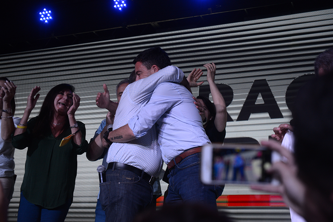 Luis Juez y Rodrigo De Loredo Juntos por el Cambio  ganadoresElecciones Legislativas 2021 Diputados y SenadoresDomingo 14 Noviembre 2021Fotografía José Gabriel Hernández