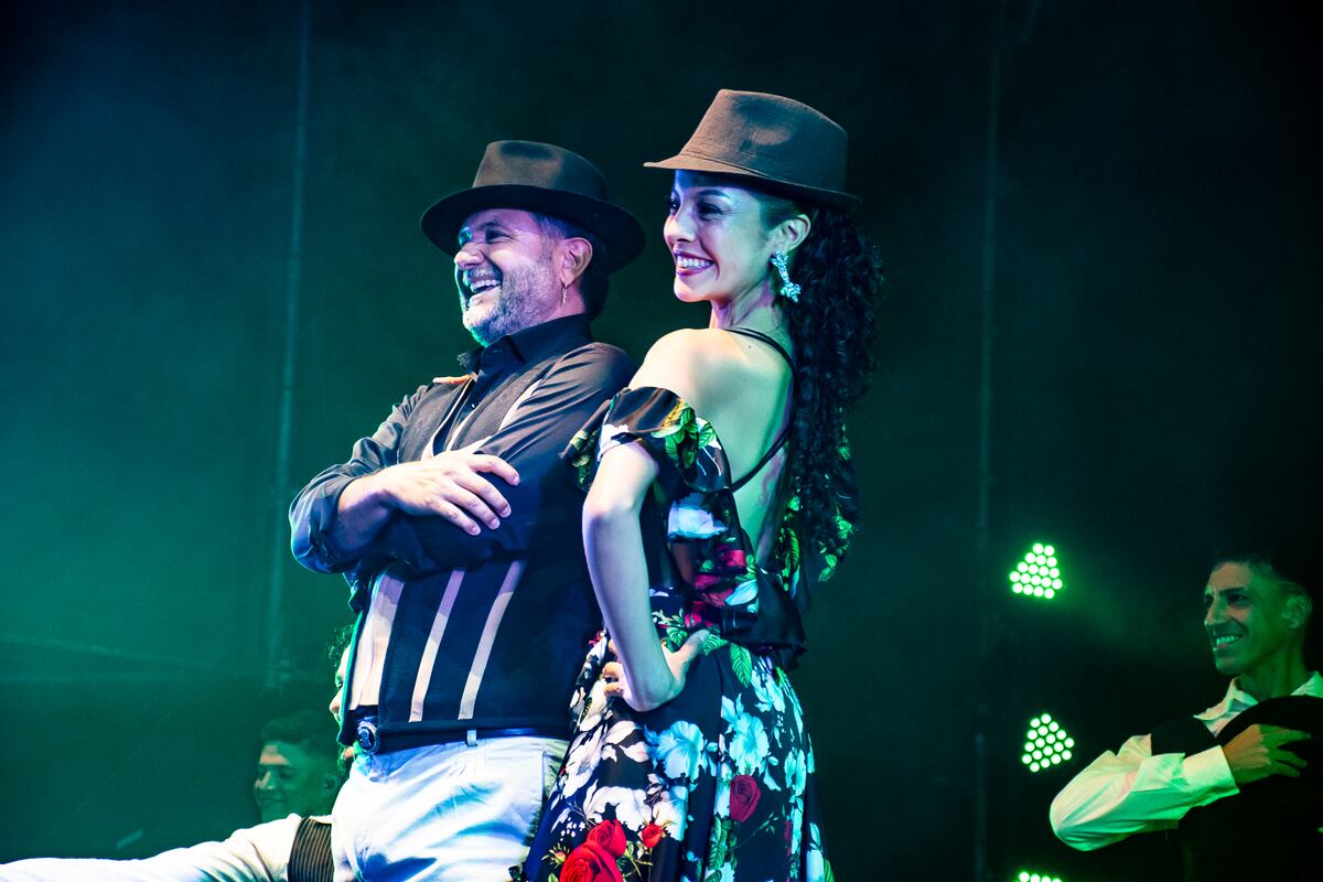 Jorge Rojas junto a su esposa. (Prensa Jorge Rojas)