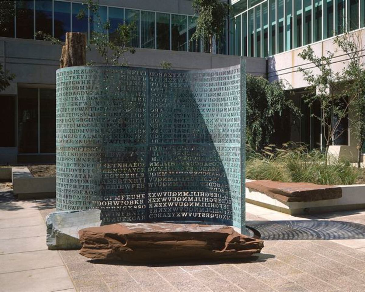 La escultura. (Jim Sanborn/Commons.wikimedia.org)