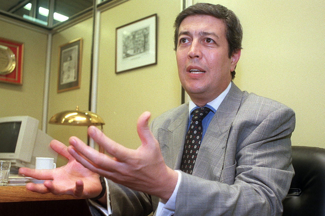 Murió Santiago Daniele, histórico periodista cordobés. (Archivo / La Voz)