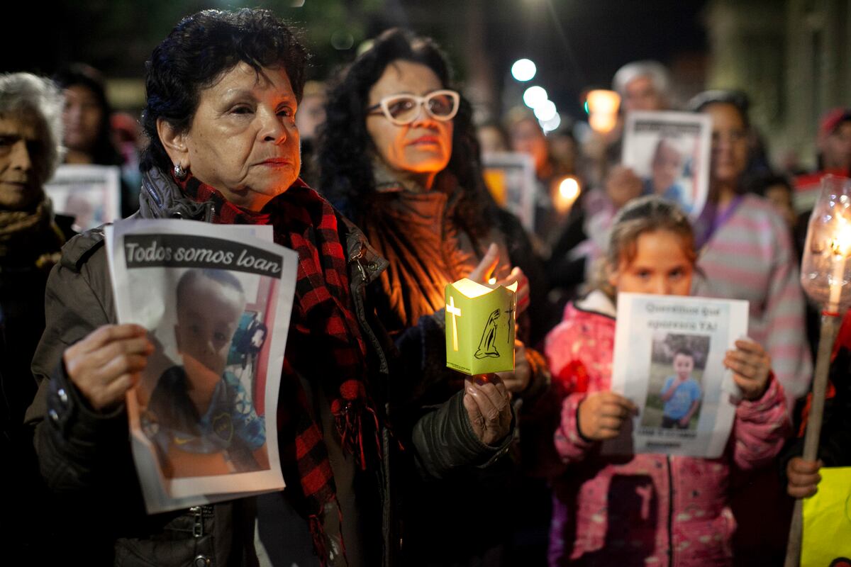 Corrientes. Movilización por Loan (AP Foto/Joaquín Meabe)