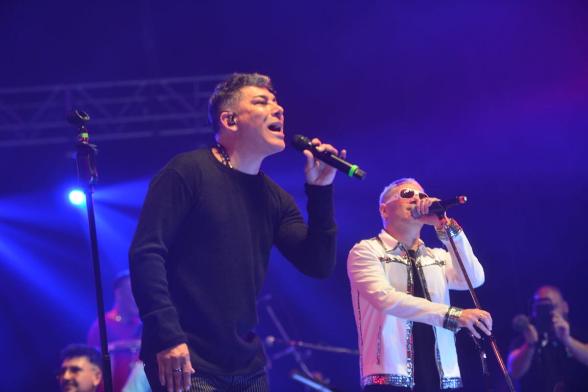 En agosto, La Barra y Dani Guardia se reencontraron en la serie de bailes "Otra noche juntos". (La Voz/Javier Ferreyra).