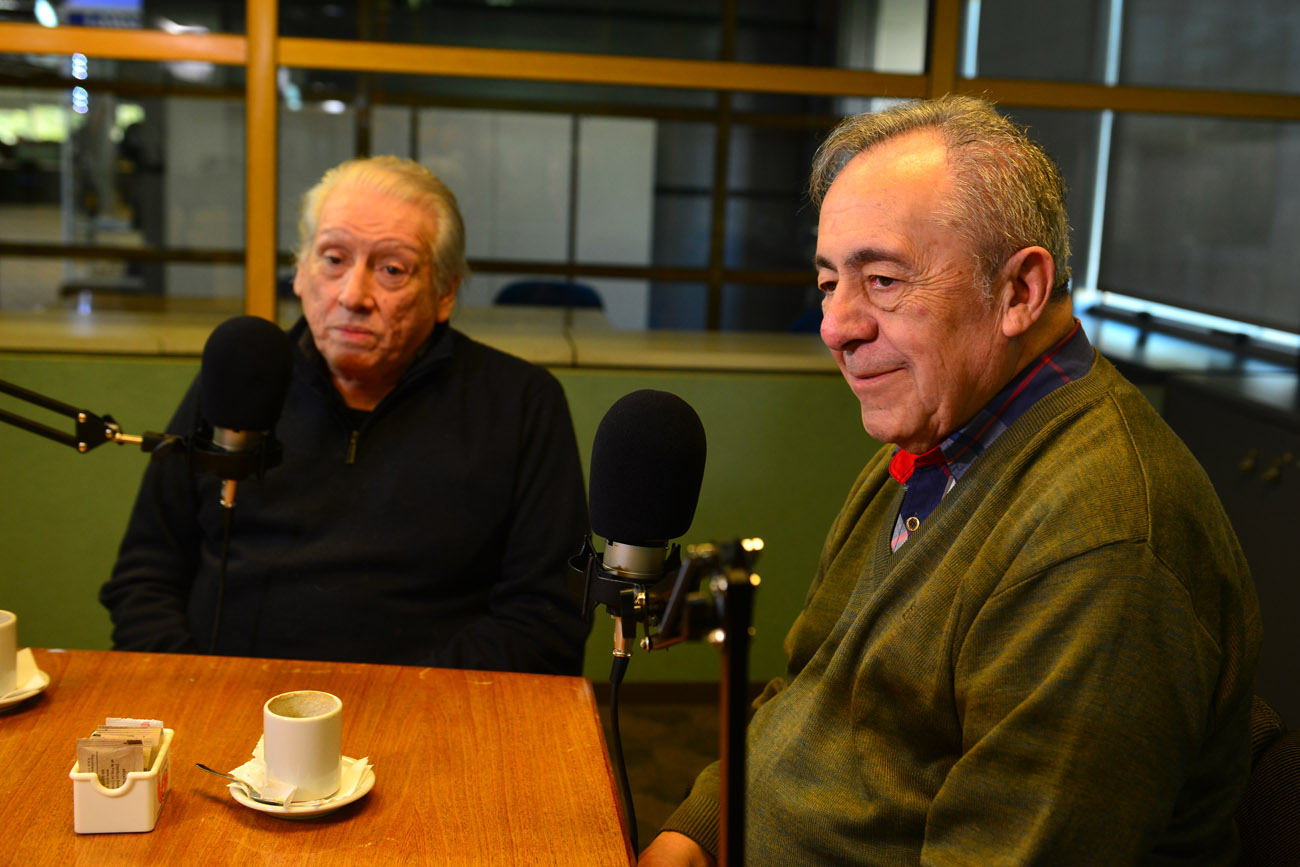 Guillén y Lugones valoran el presente del cuarteto, reciben el respeto de músicos más jóvenes y se sienten parte importante de una historia de más de 80 años de vida. (Nicolás Bravo / La Voz).
