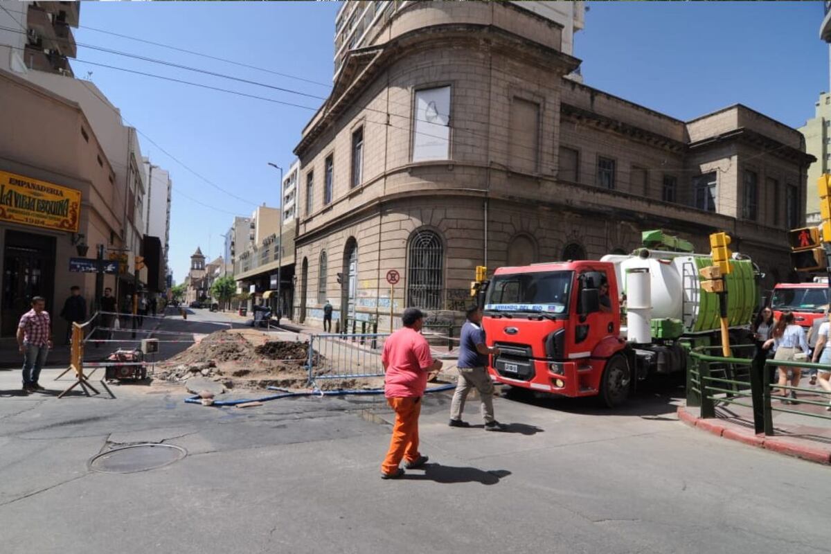 Cortes por obras en el Centro de Córdoba (Municipalidad)